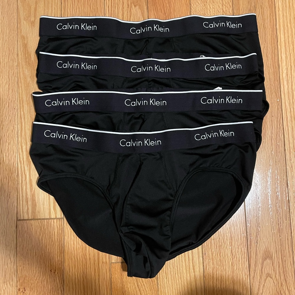 Calvin Klein microfiber briefs pack of 4